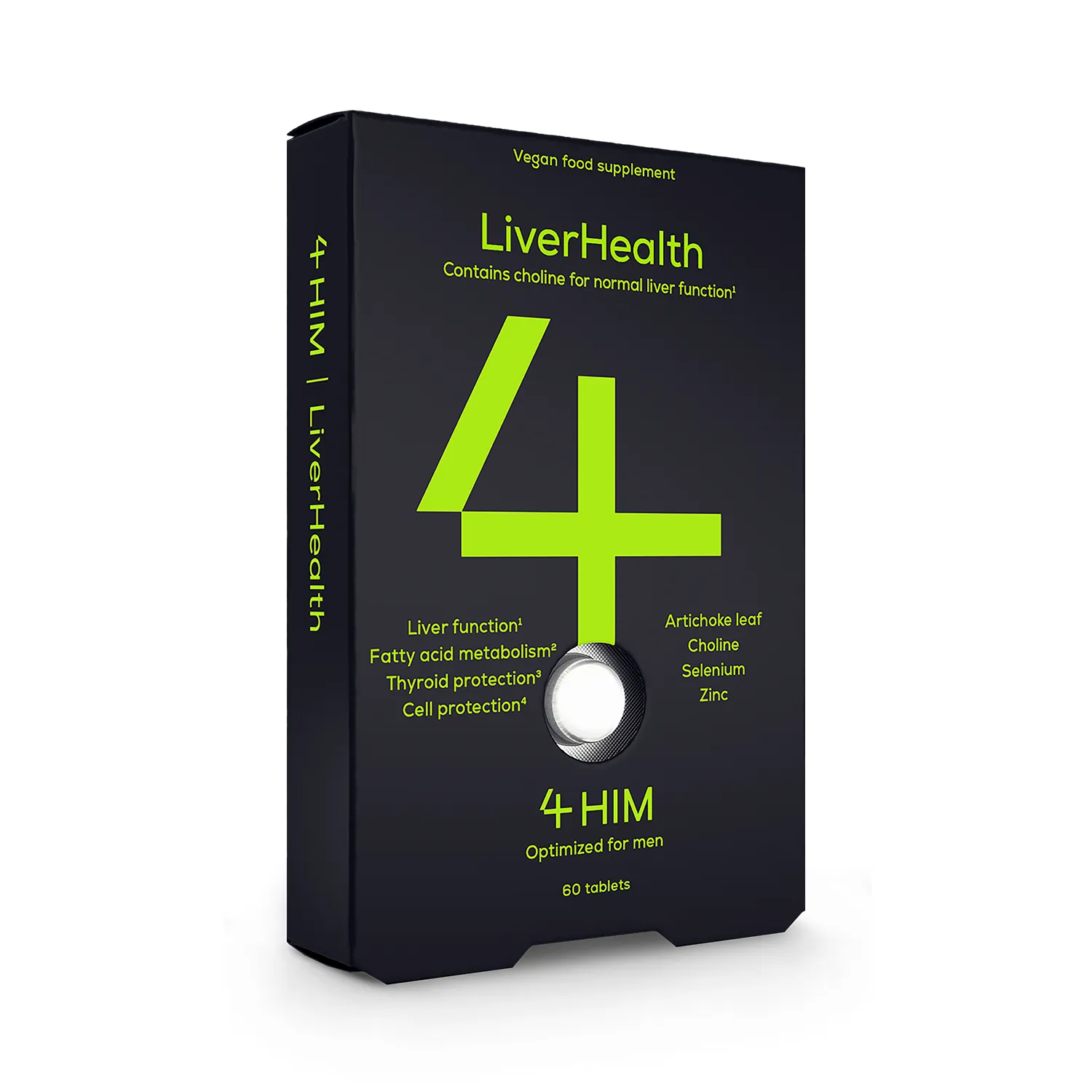 4Him Liverhealth Liver Support 60 Vegan Tablets