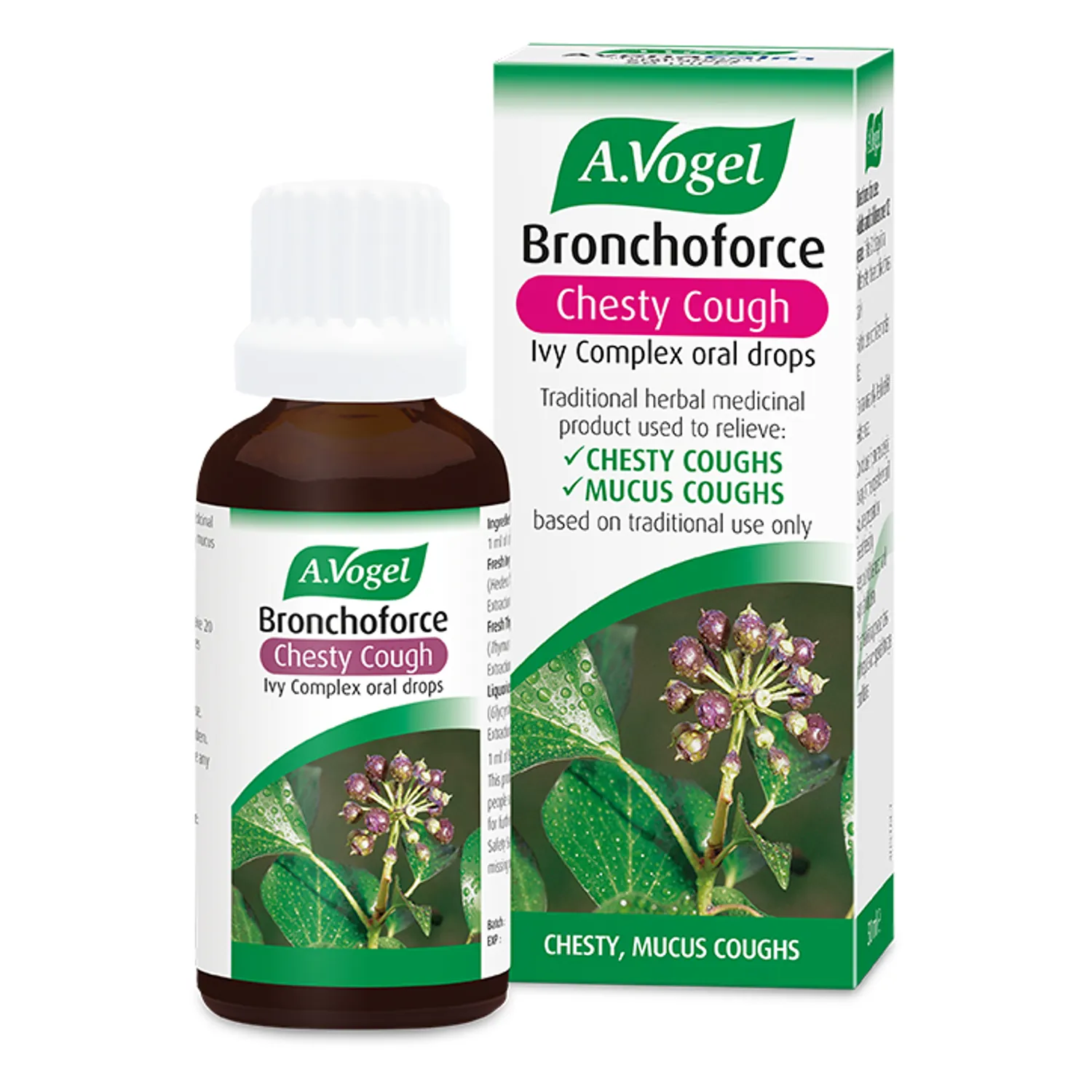 Bronchoforce Chesty Cough Ivy Complex Oral Drops 50ml