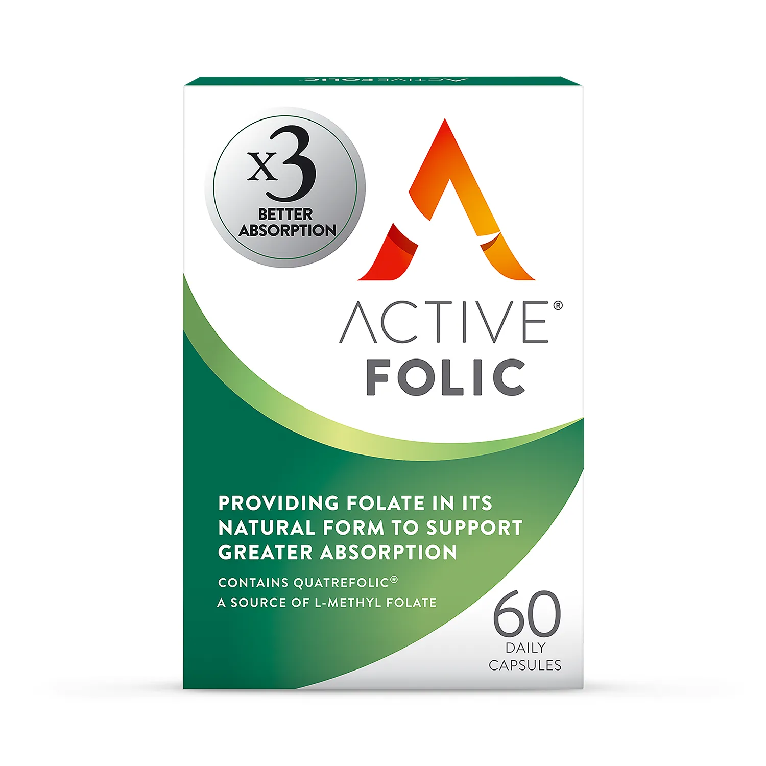 Active Folic 60 Capsules