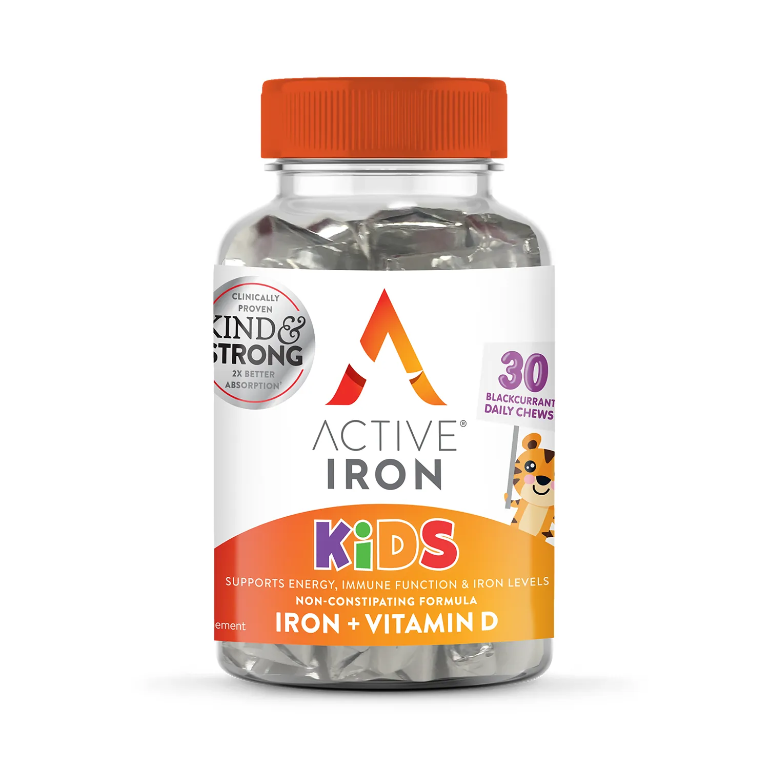 Kids Blackcurrant Flavour 30 Chewables