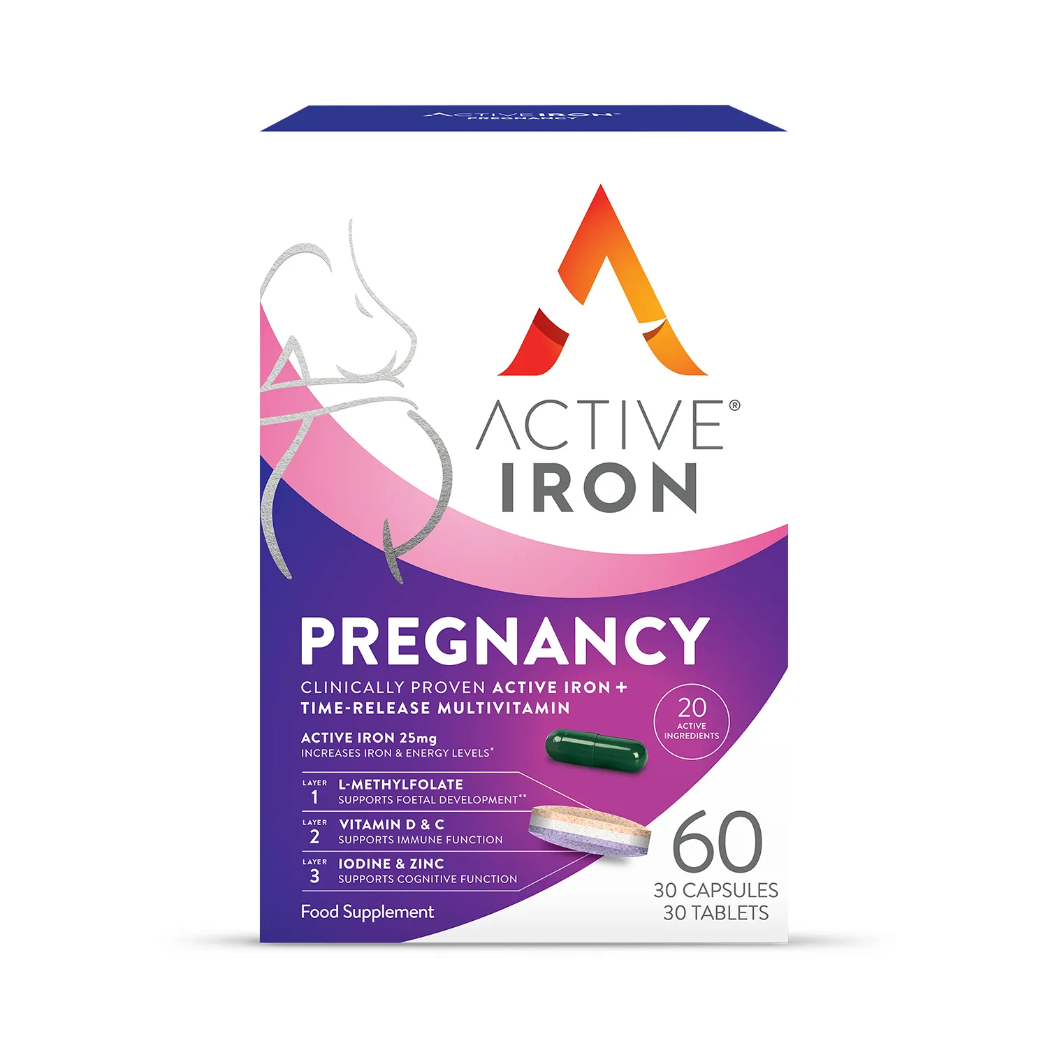 Pregnancy 30 Tablets + 30 Capsules