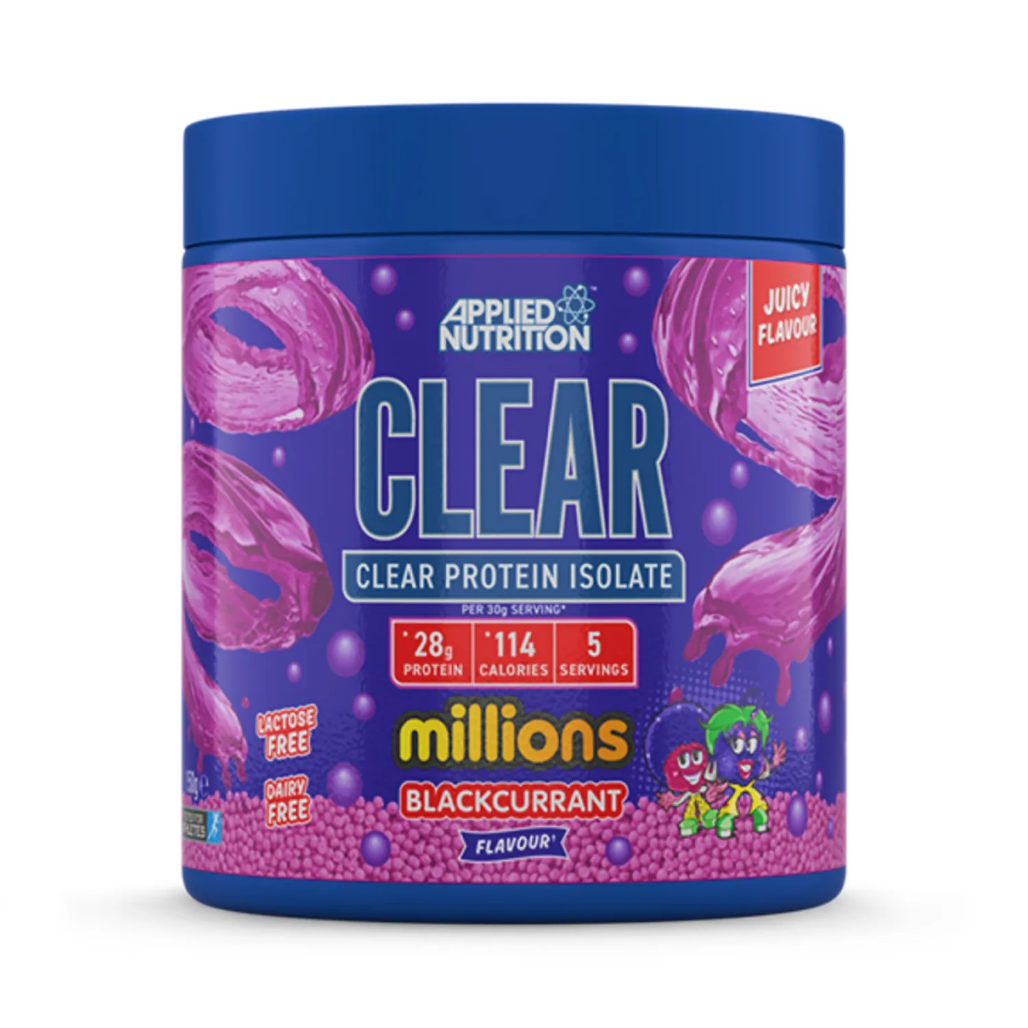 Clear Protein Isolate Millions Blackcurrant 150g