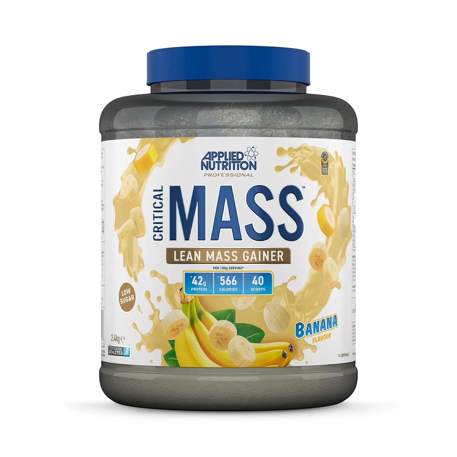 Critical Mass Professional Lean Mass Gainer Banana 2.4kg (16 Servings)