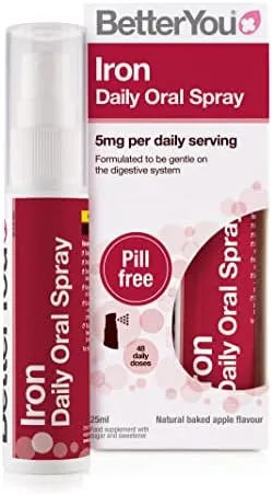 Better You Iron Daily Oral Spray 25ml (Pack of 3)