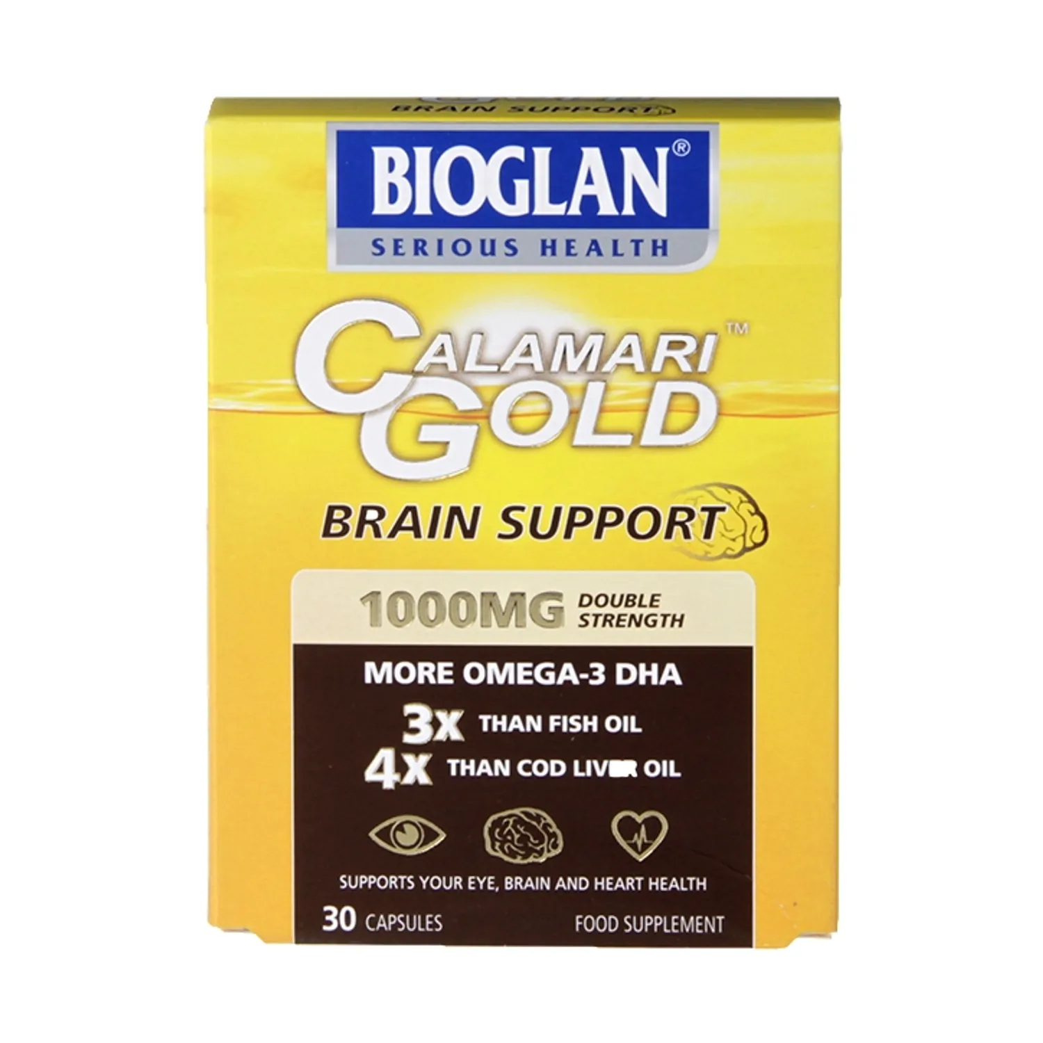 Calamari Gold 1000mg 30 Capsules