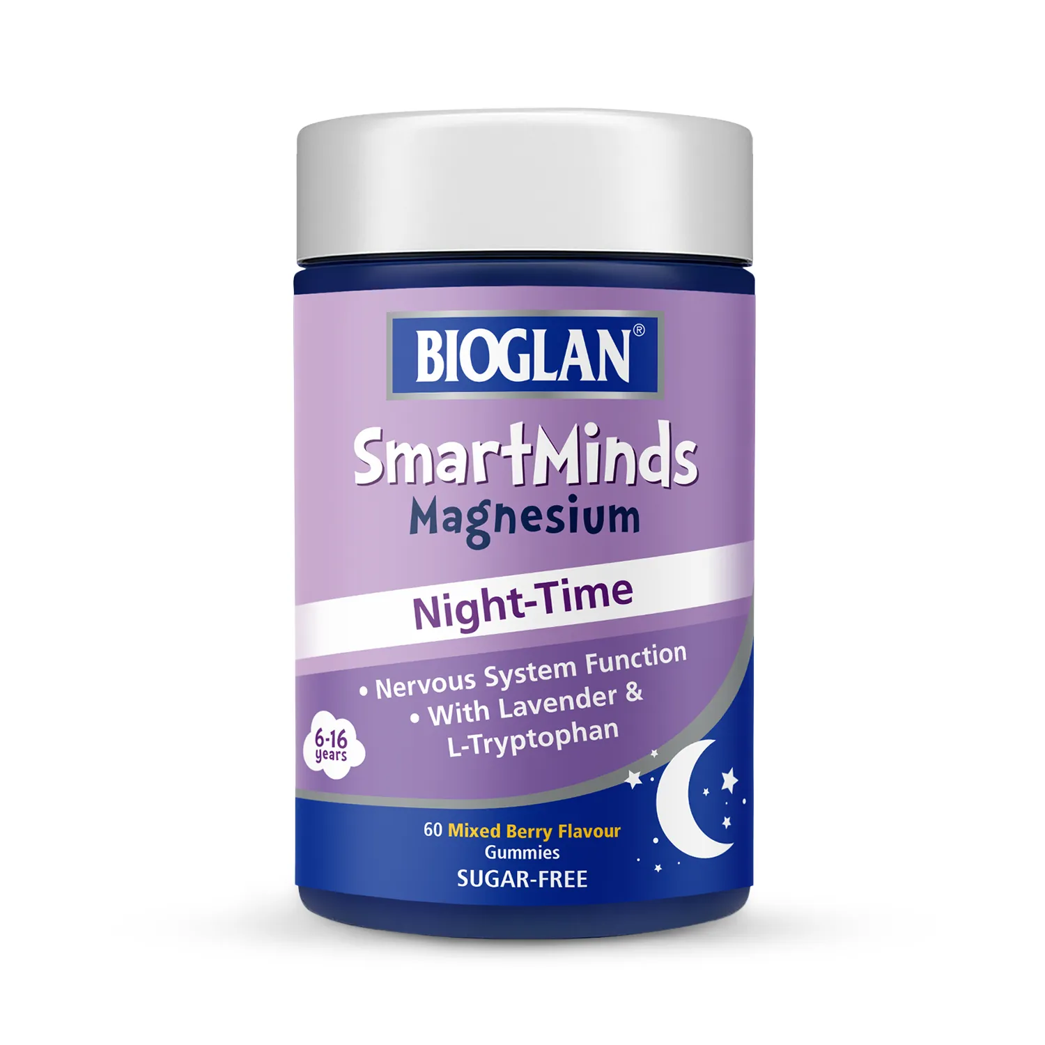 SmartMinds Magnesium Night-Time 60 Gummies