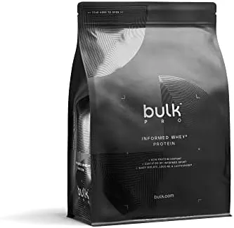 Bulk Informed Whey Protein Isolate Powder, Protein Shake with Added Digestive Enzymes, Double Chocolate, 2.27 kg, Packaging May Vary