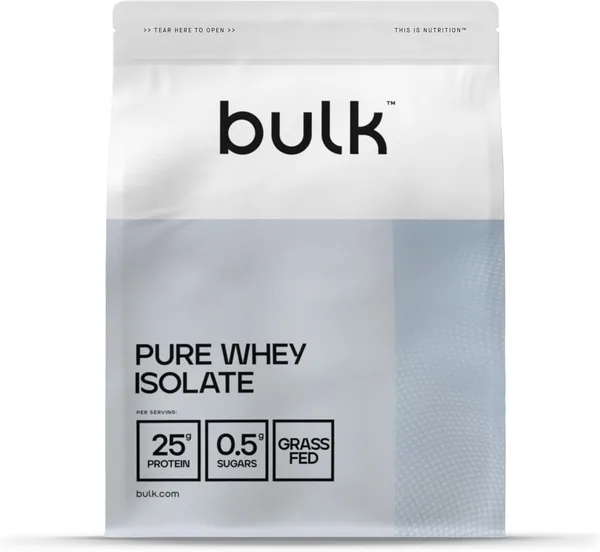 Pure Whey Protein Isolate, Vanilla, 1kg