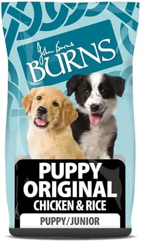 Burns Pet Nutrition Hypoallergenic Complete Dry Dog Food Puppy Original Chicken and Rice 6 kg