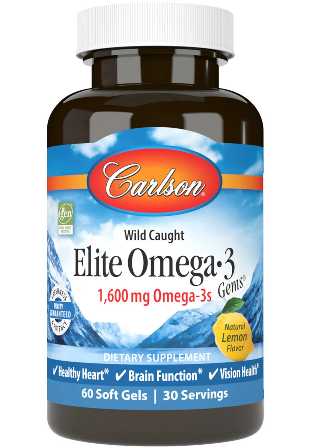 Carlson Elite Omega-3 Gems