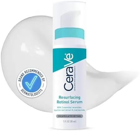 CeraVe Resurfacing Retinol Serum with Ceramides & Niacinamide for Blemish-Prone Skin 30ml