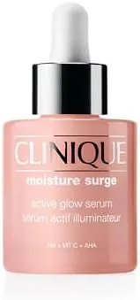 Clinique Moisture Surge Active Glow Serum With 5% Lactic Acid, Vitamin C + Hyaluronic Acid, Hydrating, Lightweight + Oil-Free Serum