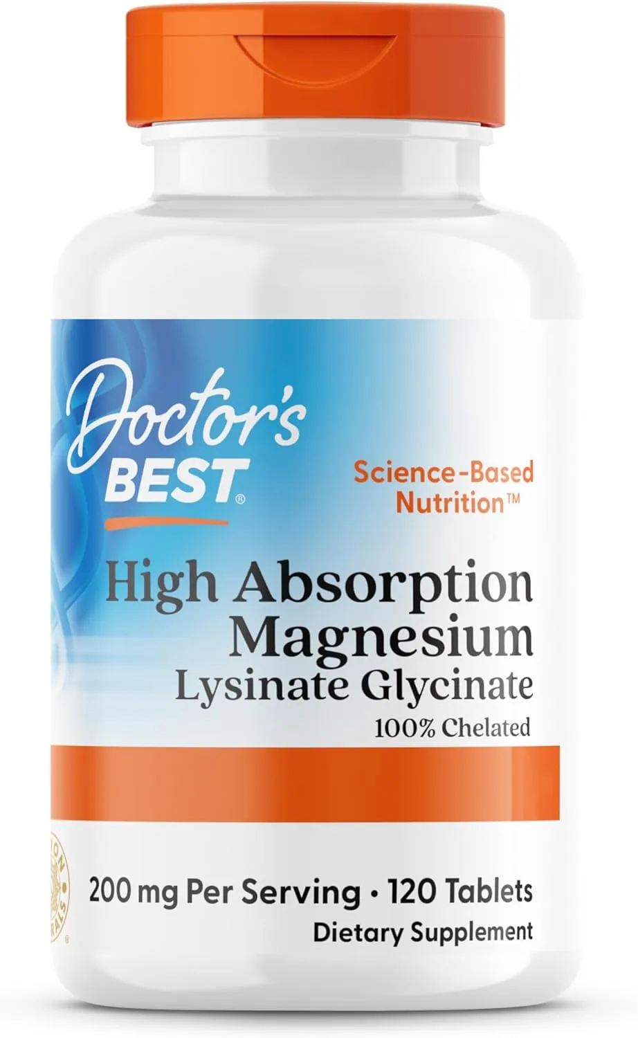 Doctor's Best High Absorption Magnesium 100mg