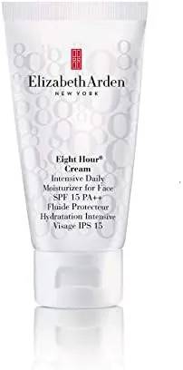 Elizabeth Arden Aloe Vera Eight Hour Cream, Intensive Daily Face Cream Moisturizer SPF15, 50 ml