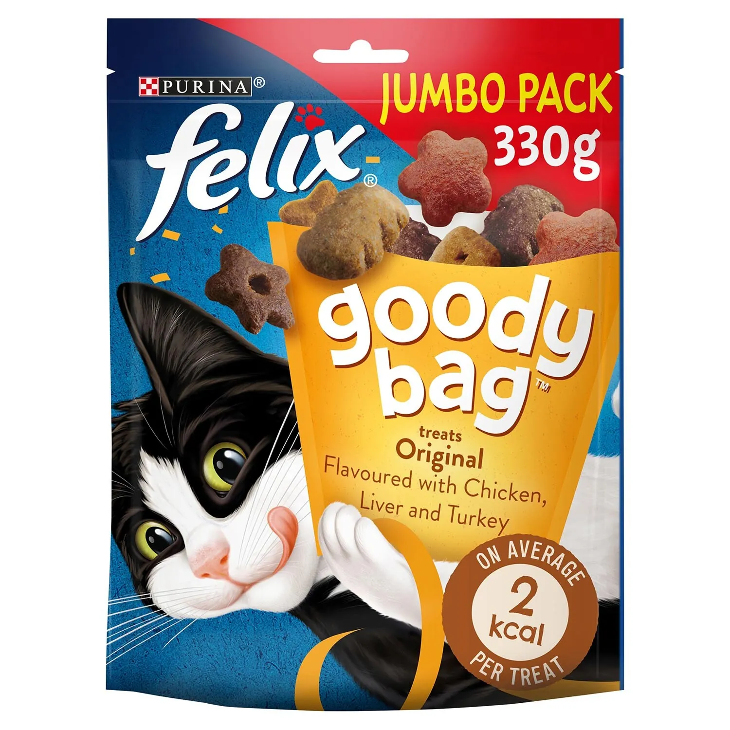 Felix Goody Bag Cat Treats Original Mix 330g