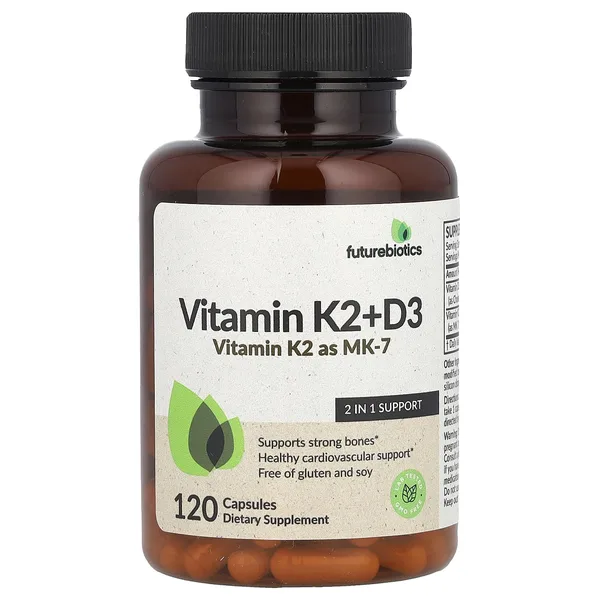 Vitamin K2 + D3, 120 Capsules