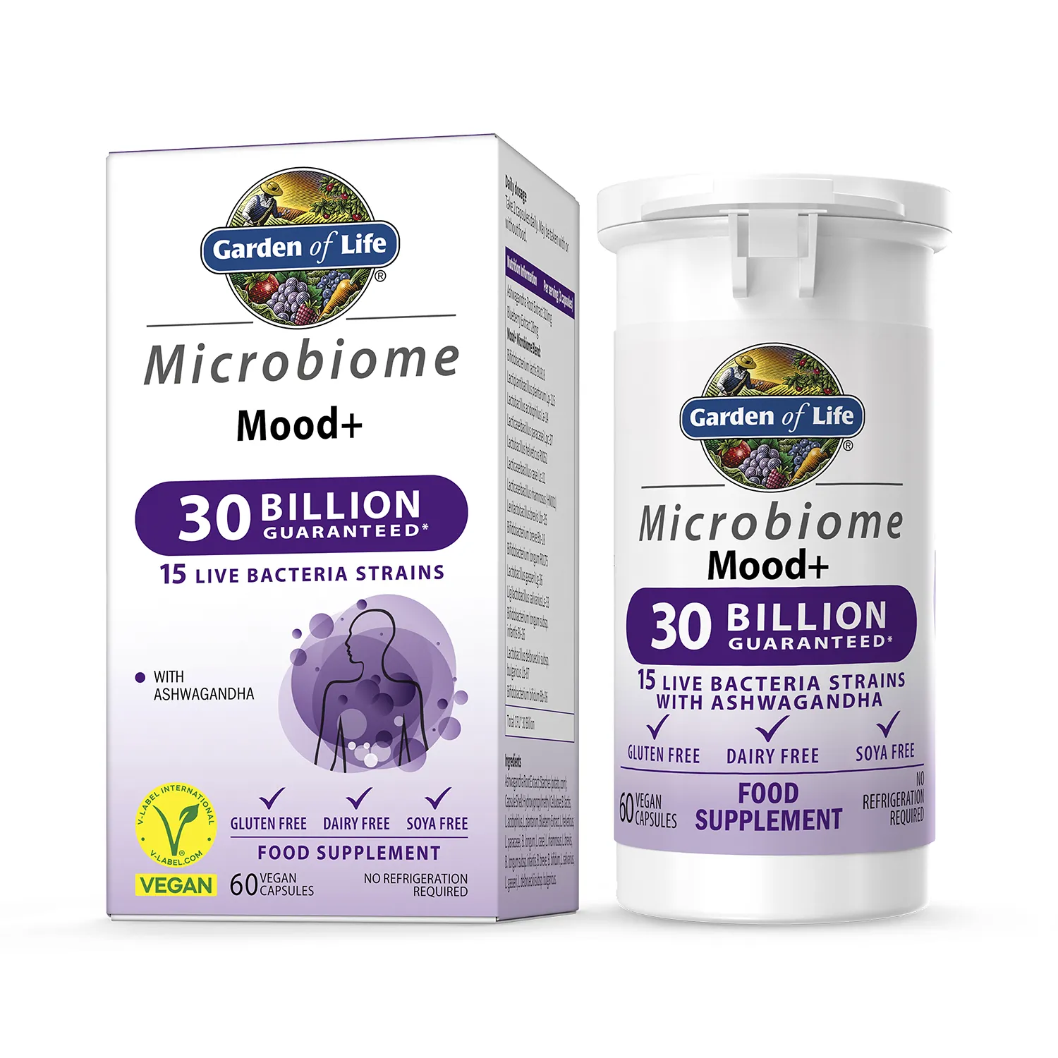 Microbiome Once Daily Mood+ 60 Capsules