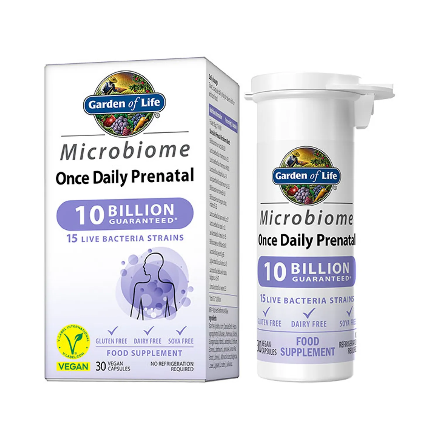 Microbiome Once Daily Prenatal 30 Capsules