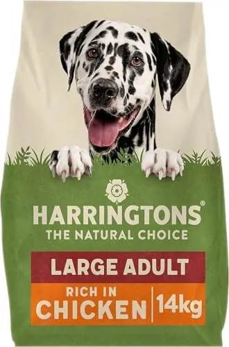 Harringtons Complete Large Breed Dry Adult Dog Food Chicken & Rice 14kg - Made with All Natural Ingredients