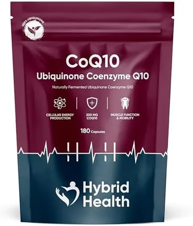 Hybrid Health Ubiquinone Coenzyme Q10 300 MG Supplement