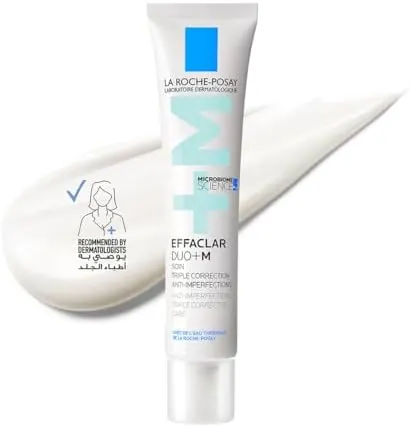 La Roche-Posay Effaclar Duo+M Anti-Breakout Corrective Gel Moisturiser For Oily, Blemish-Prone Skin 40ml