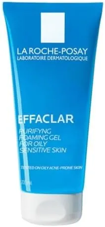 La Roche-Posay Effaclar Purifying Foaming Gel Cleanser For Oily, Breakout-Prone Skin 200ml