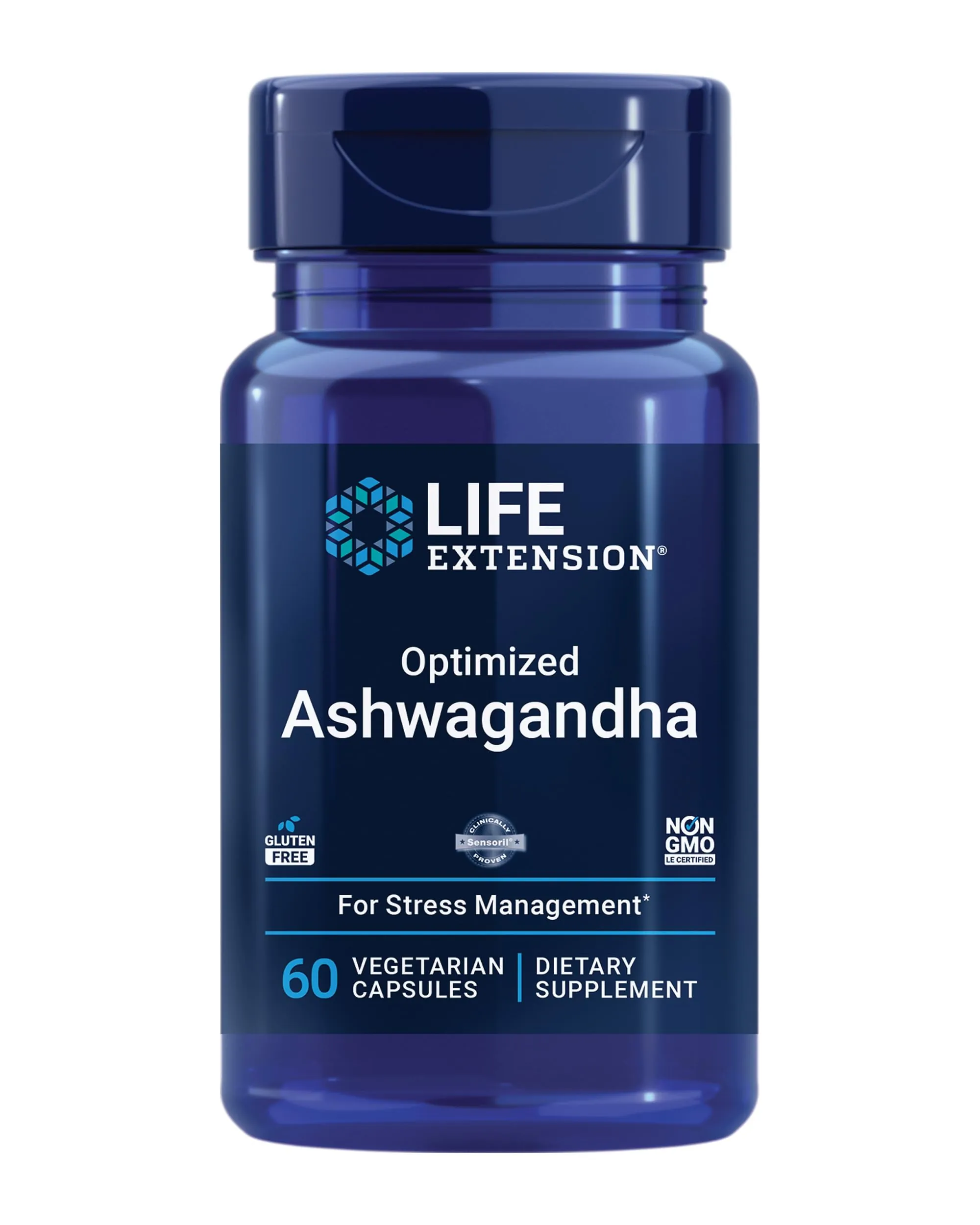 Life Extension Ashwagandha Extract 60 Capsules