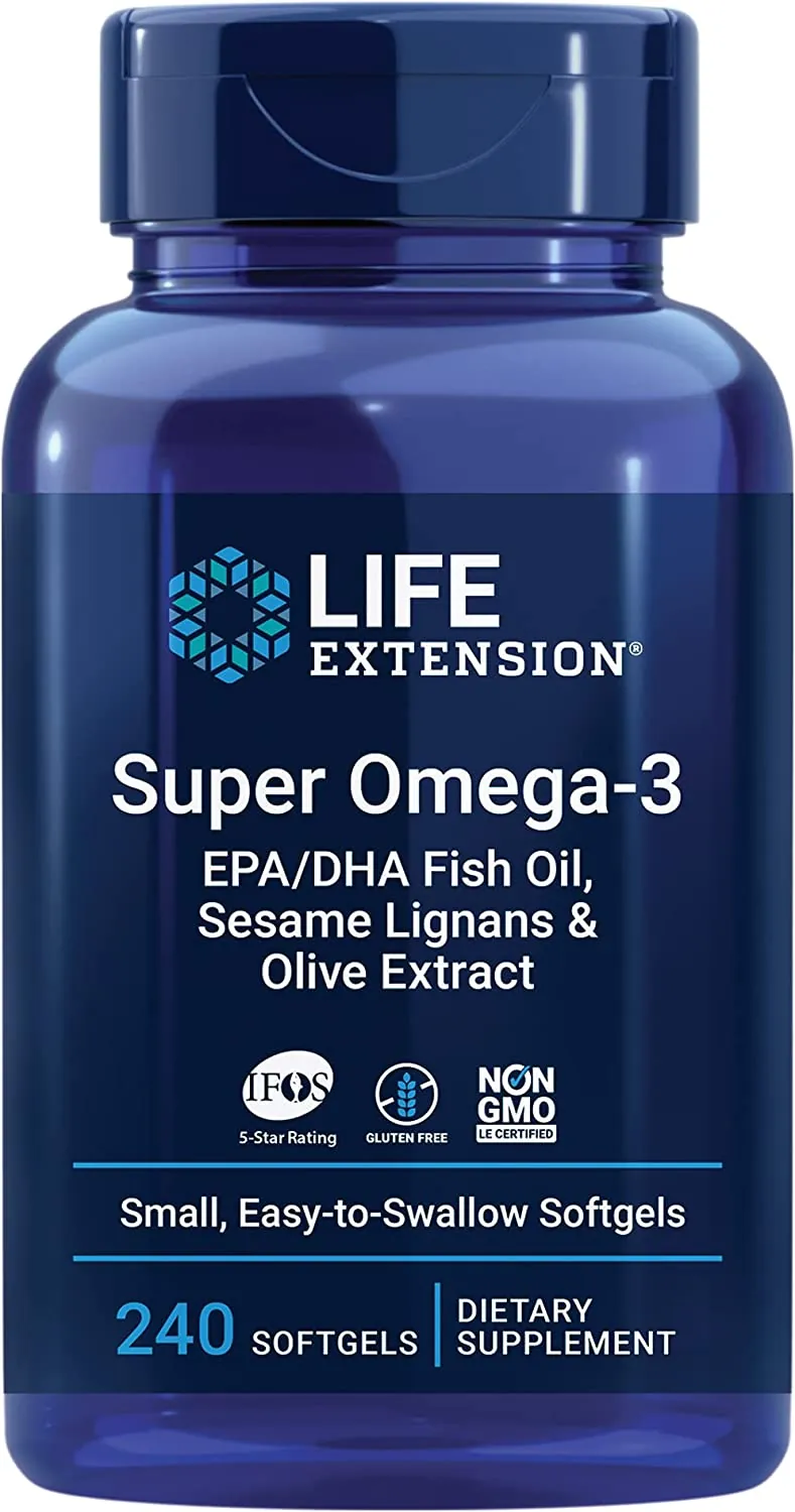 Life Extension Super Omega-3 EPA/DHA Fish Oil
