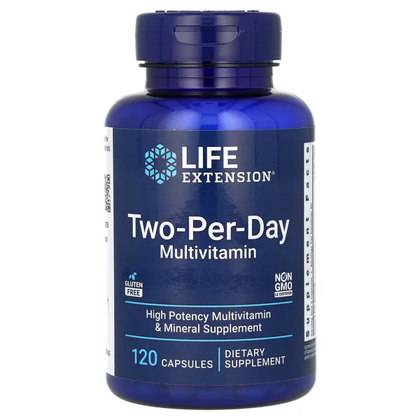 Two-a-Day Multivitamin, 120 Capsules
