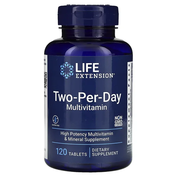Two-a-Day Multivitamin, 120 Tablets