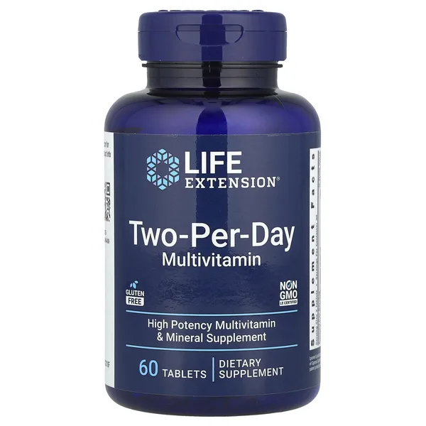 Two-a-Day Multivitamin, 60 Tablets