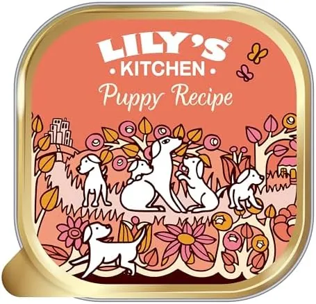 Lily’s Kitchen Made with Natural Ingredients Puppy Recipe With Chicken Wet Dog Food Tray (10 x 150g)