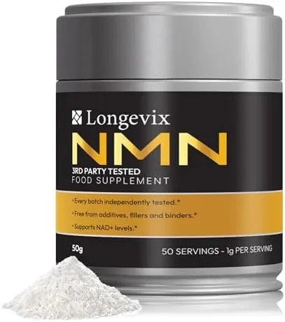 NAD Powder 50,000mg/50g - Pure - High Strength NAD Supplement - NAD+ Support - Vegan - NAD Supplements UK Pure