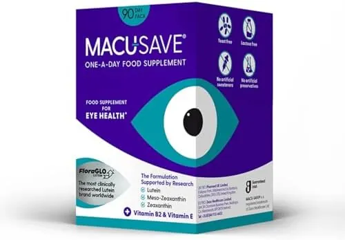 Eye Health Supplement* 90-Day Pack, with Lutein Zeaxanthin and Meso-Zeaxanthin – 90 Capsules