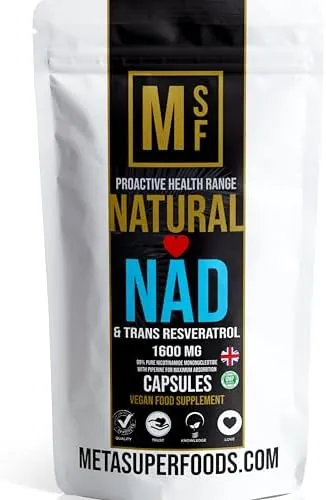 NAD and Trans Resveratrol