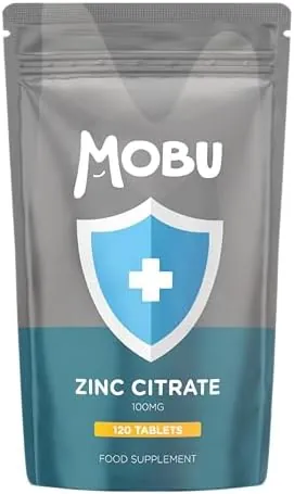 Zinc 100mg 120 Tablets Max Strength