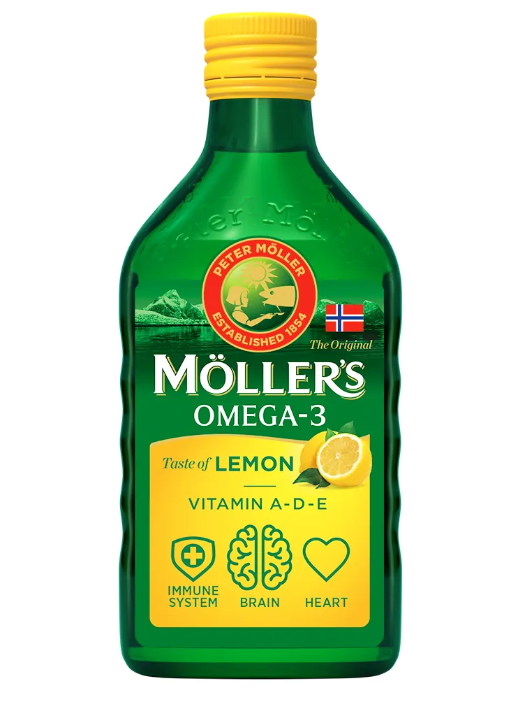 Moller's Omega-3 Liquid Lemon Flavour
