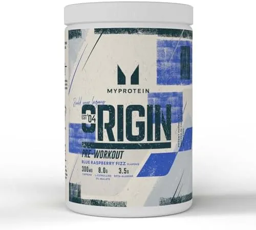 Myprotein Alpha Pre-Workout Powder with Beta Alanine and Caffeine - Blue Raspberry - 600g