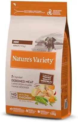 Selected Complete Dry Food for Mini Dogs with Free Range Chicken - 1.5 Kg