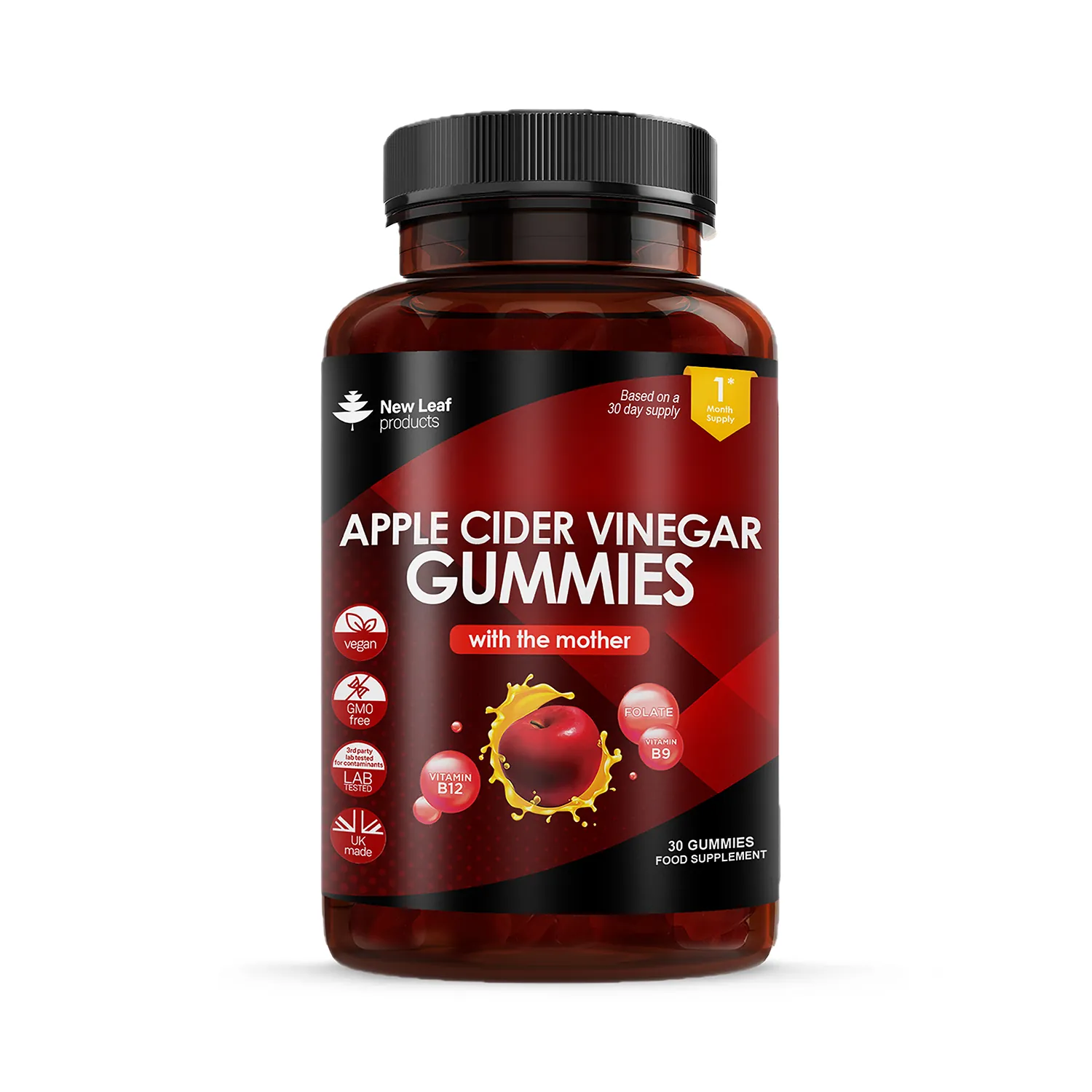 Apple Cider Vinegar Gummies 30 gummies