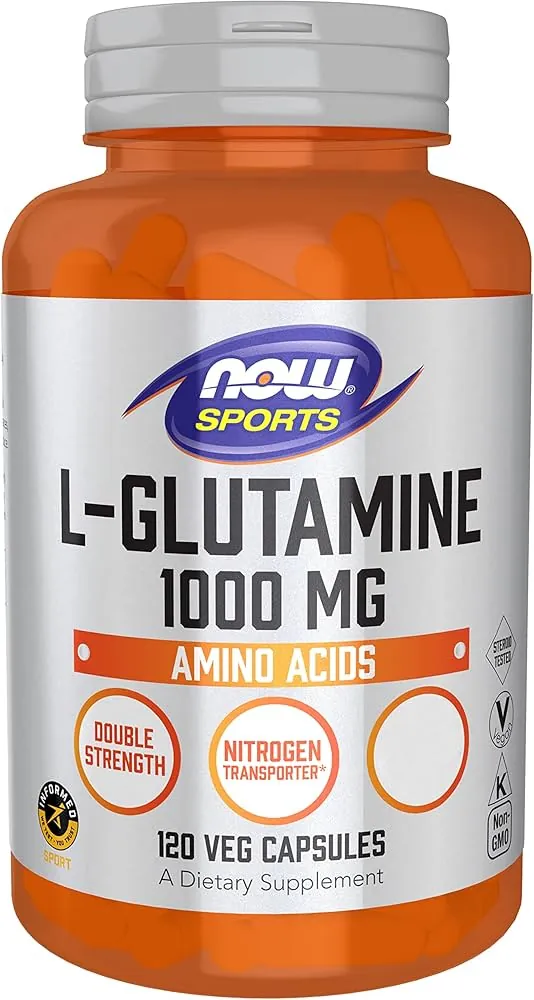 NOW Foods L-Glutamine 1000mg Tablets 120 Count