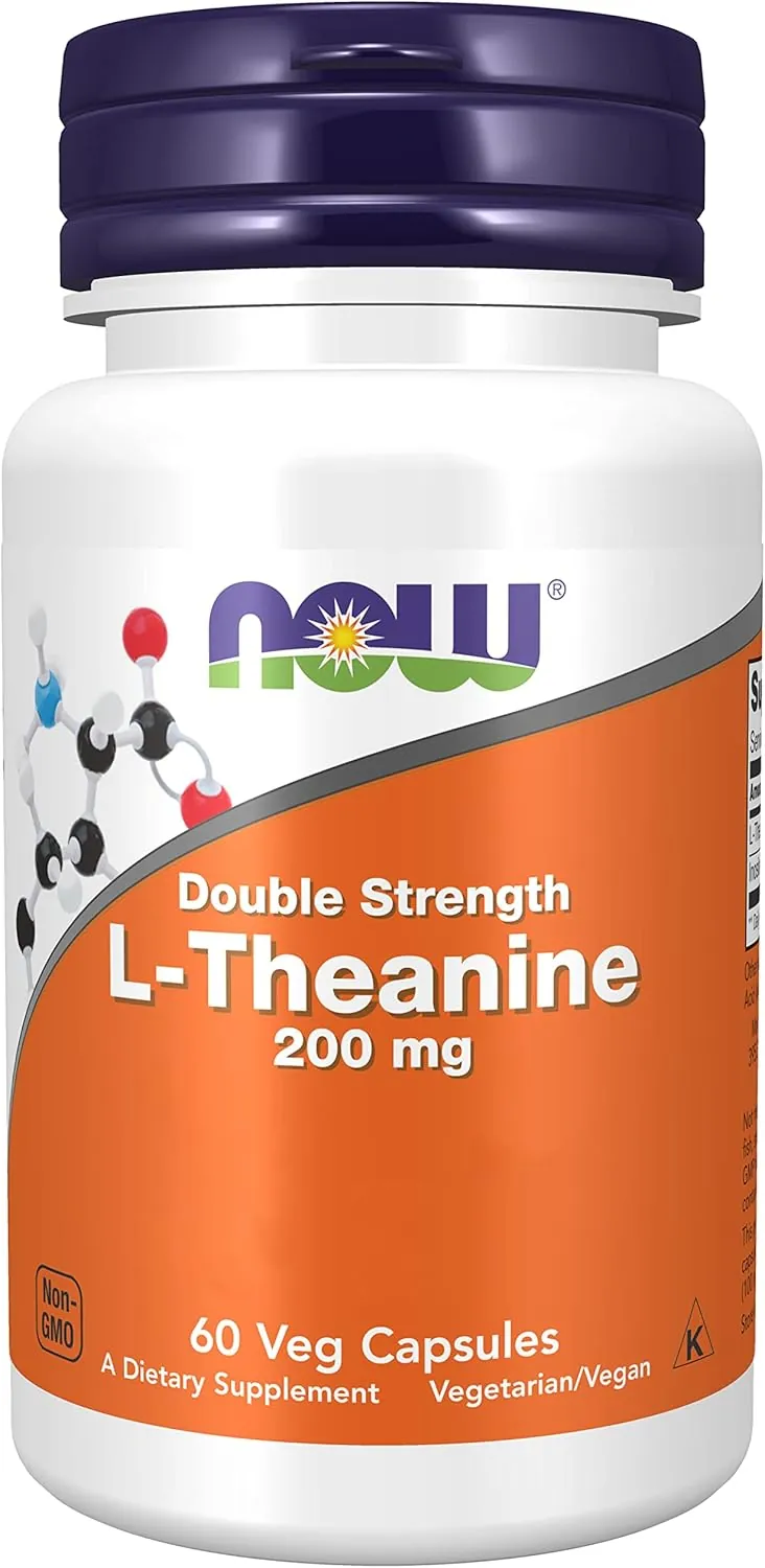 NOW Foods L-Theanine 200mg
