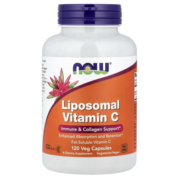 Liposomal Vitamin C, 120 Veg Capsules (0.5 g per Capsule)