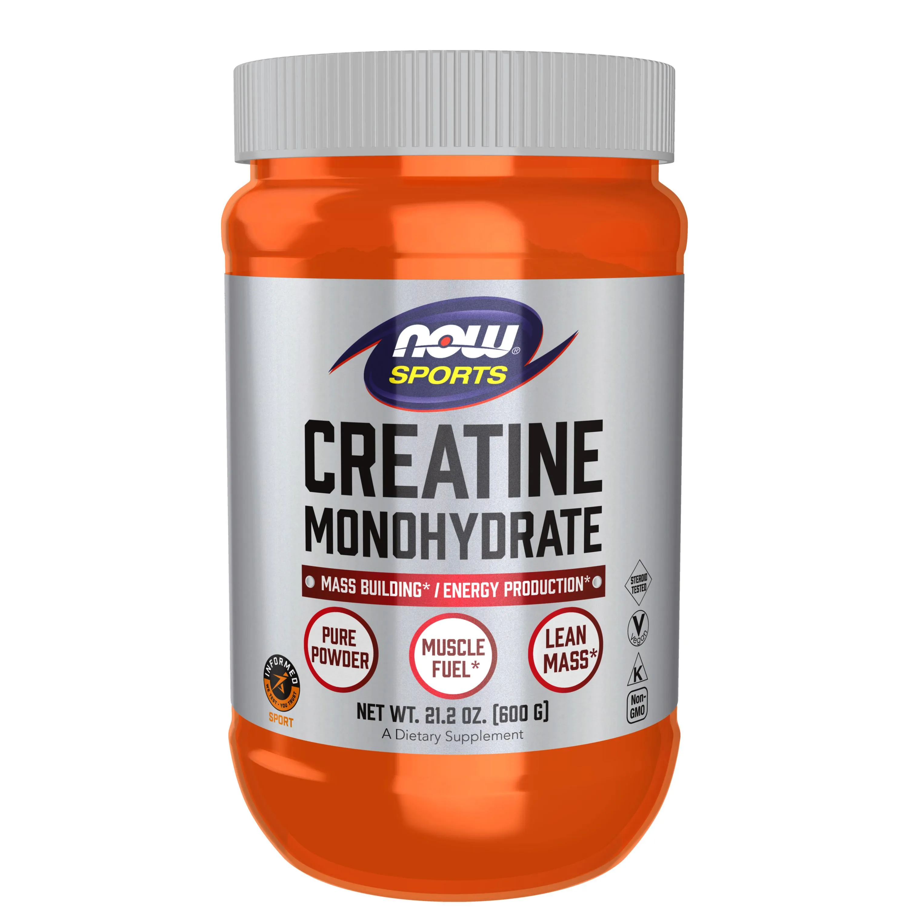 NOW Sports Creatine Monohydrate Powder 750g