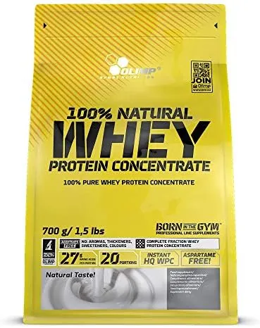 OLIMP SPORT NUTRITION Olimp Labs Natural Whey Protein Concentrate Powder, 700 g