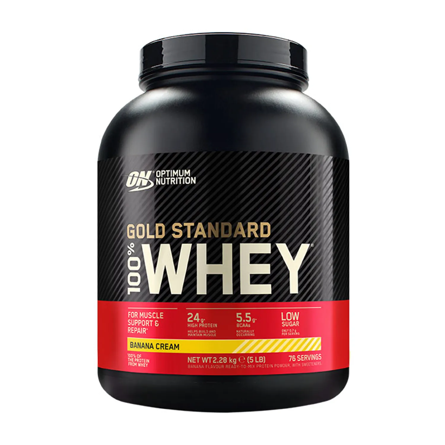 Gold Standard 100% Whey Protein Banana Cream 2.28kg