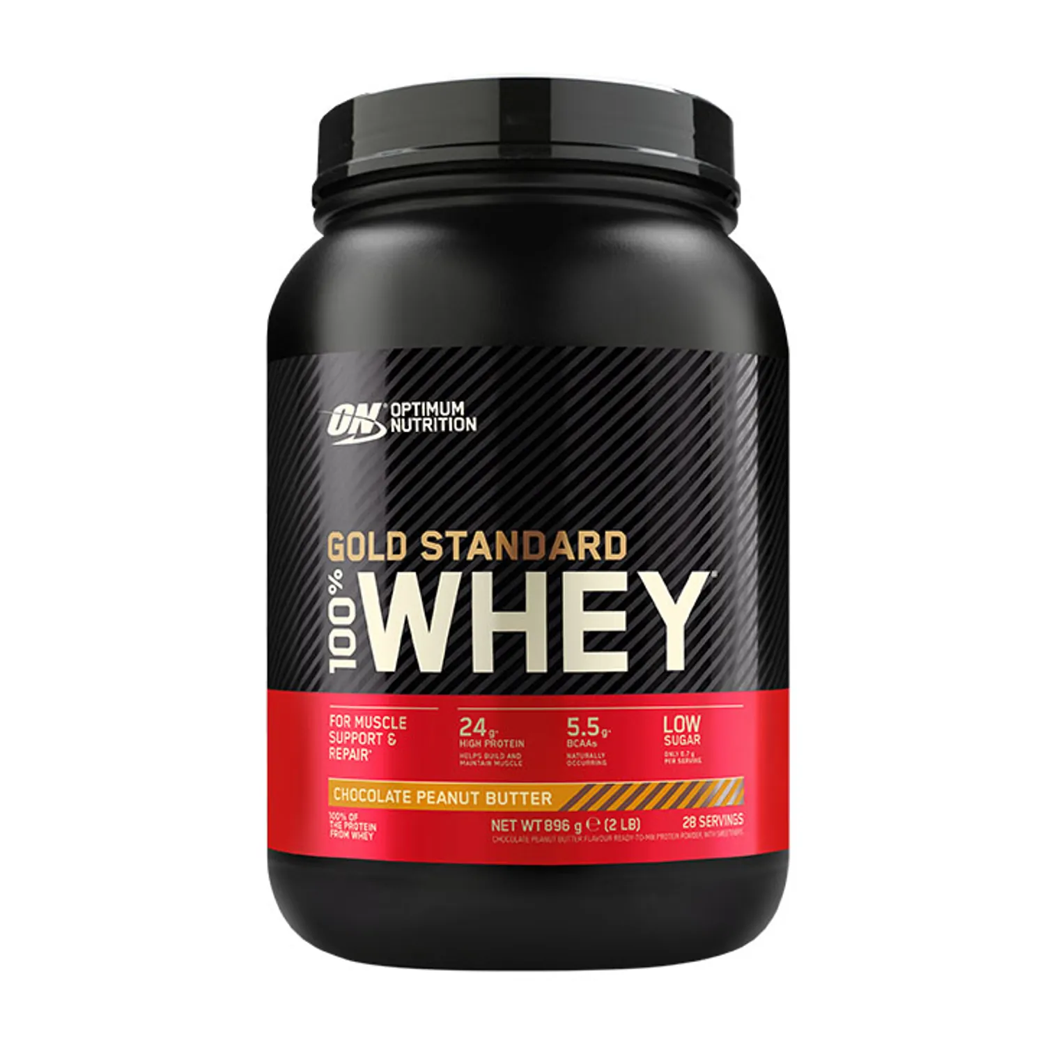 Gold Standard 100% Whey Protein Chocolate Peanut Butter 896g