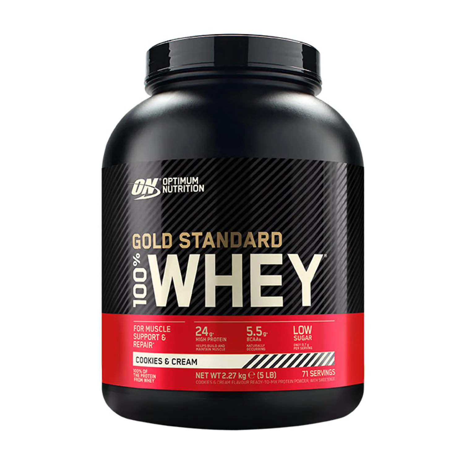 Gold Standard 100% Whey Protein Cookies & Cream 2.27kg