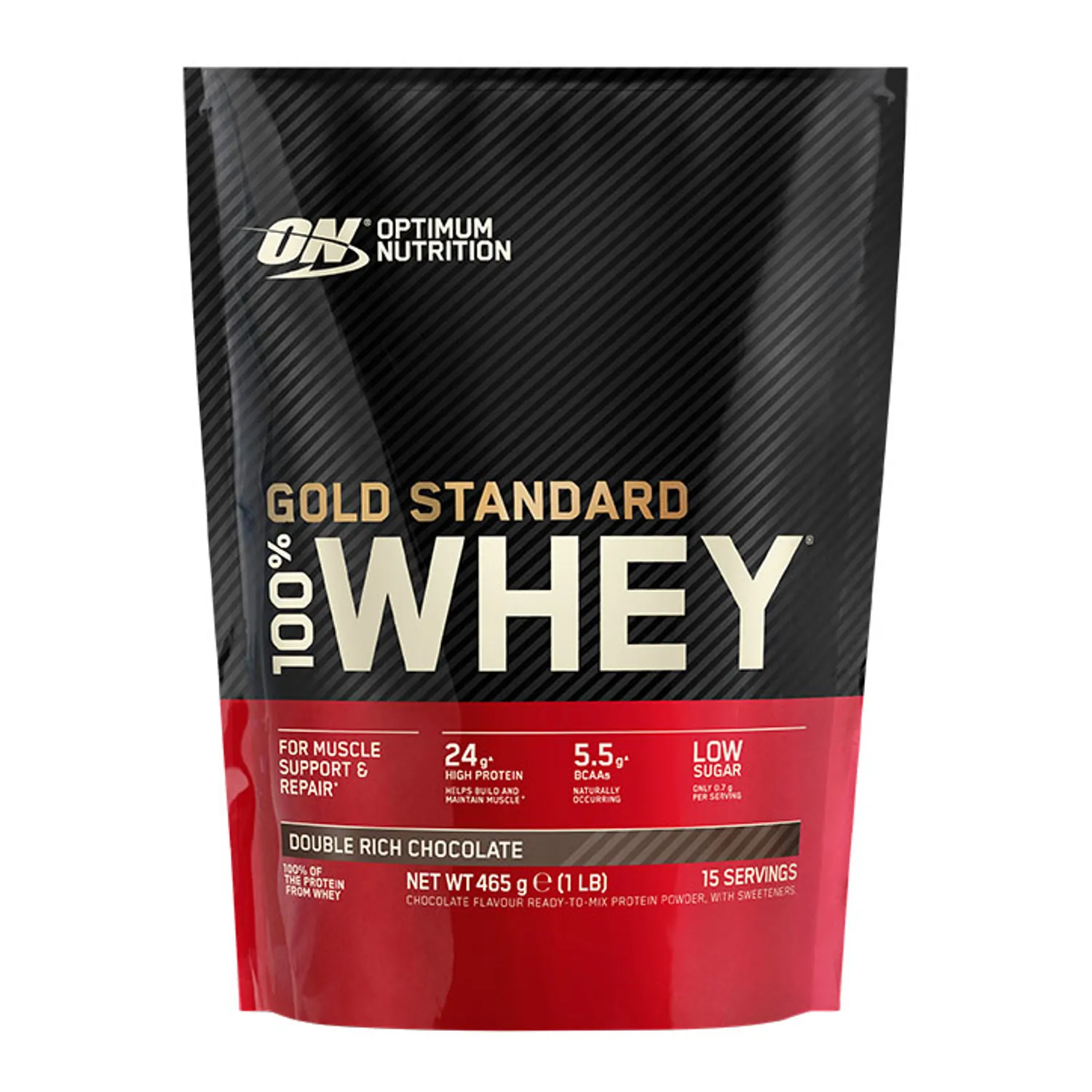 Gold Standard 100% Whey Protein Double Rich Chocolate 465g