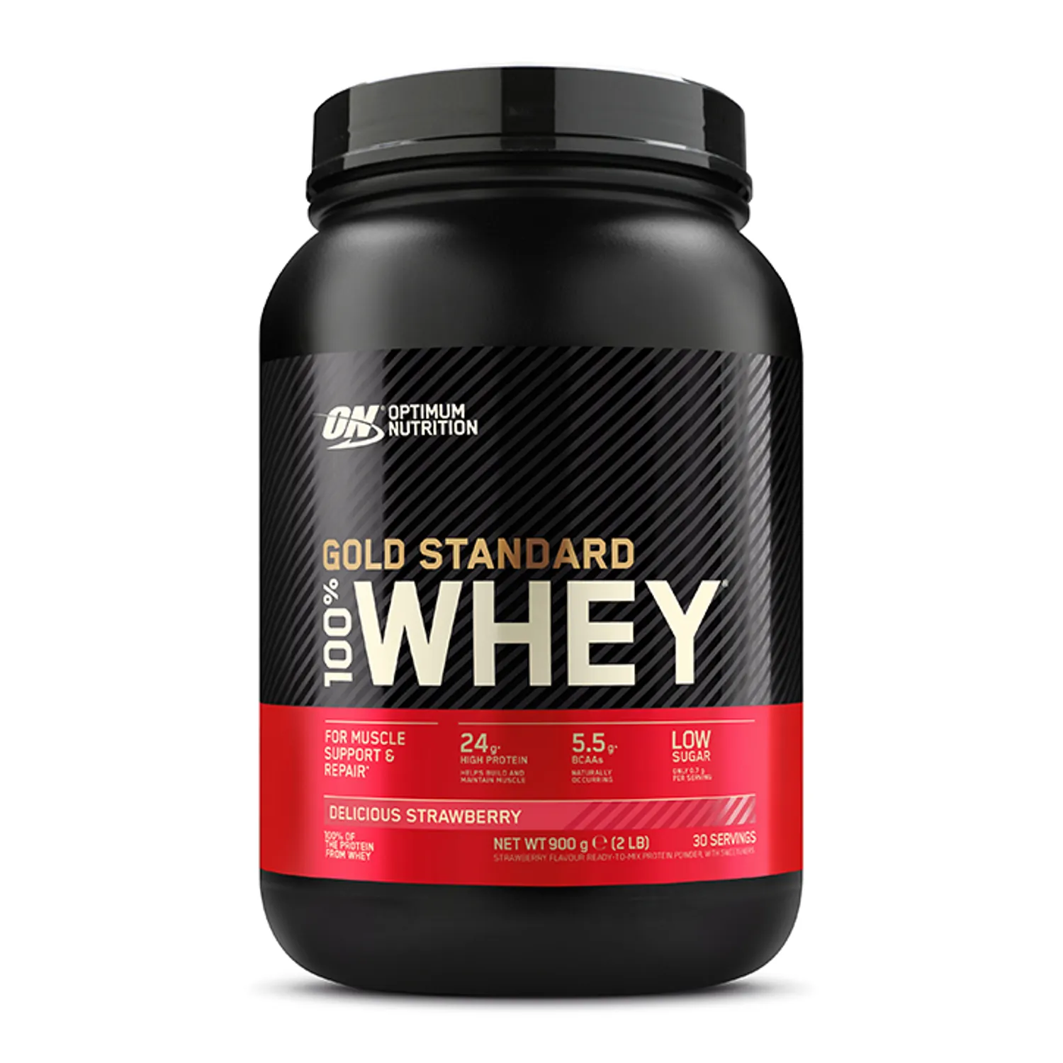 Gold Standard 100% Whey Protein Strawberry 900g